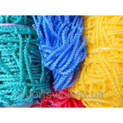 Сетка оградительная (разделительная)ячея 40х40, диаметр шнура 4,5мм, цветная, м.кв.