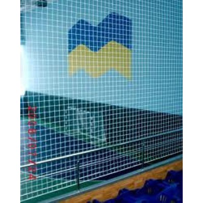 Сетка оградительная (разделительная)ячея 80х80, диаметр шнура 3,5мм, м.кв., белая