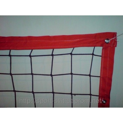 Сетка волейбольная пляжная 8 м(обшив 4 сторон)