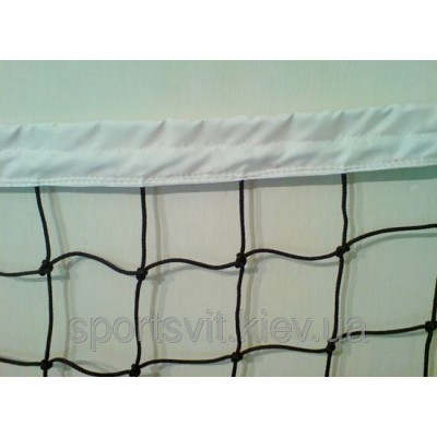 Сетка волейбольная профи (обшив верха) д-р шнура 4,5 мм длина 9,5 м Сетка волейбольная профи (обшив верха) д-р шнура 4,5 мм длина 9,5 м