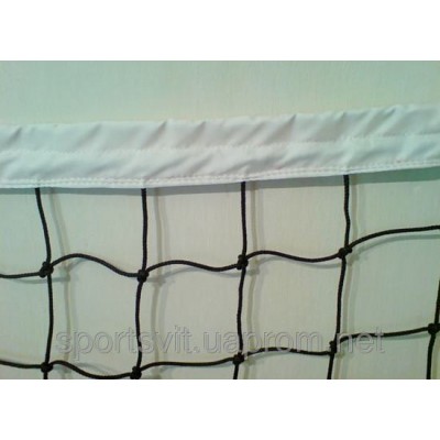 Сетка волейбольная .Простая мастерская д-р шнура 3,5мм длина 9,5 м Сетка волейбольная .Простая мастерская д-р шнура 3,5мм длина 9,5 м