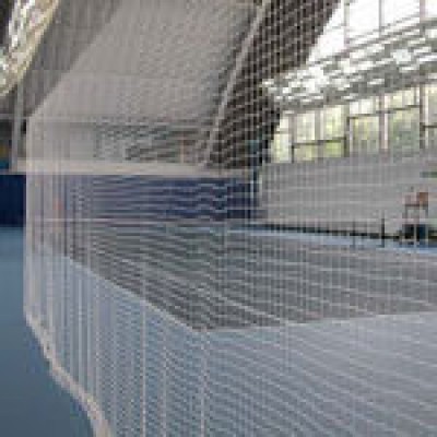 Сетка заградительная (разделительная), ячея 40х40 д-р шнура 2,3мм, белая