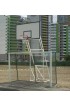 Стойка баскетбольная стационарная (уличная, четыре опоры), вынос стрелы до 125 см